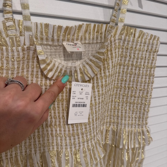 Girls size 10 Crewcuts Dress - Picture 2 of 4